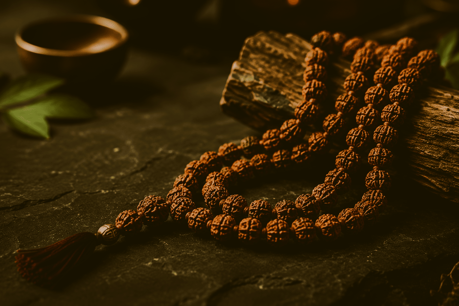 Authentic Rudraksha Mala (रुद्राक्ष माला)